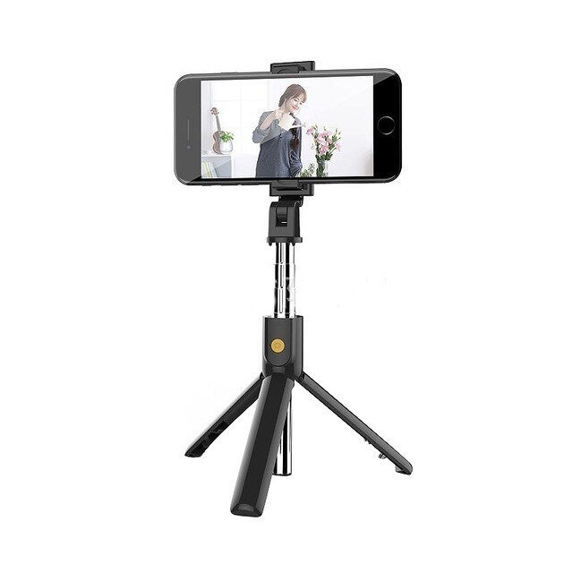 PSI-F120, Palo selfie, Trípode, Un palo, un trípode para que tu teléfono  tome fotos.