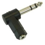 ADAPTADOR PLUG 6.5MM (M) A PLUG 3.5MM (H) TIPO L