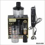 MINI PIMMER  BATIDORA 4 EN 1 LUMABELLA 400W 2 VELOCIDADES B-2022 NEGRO