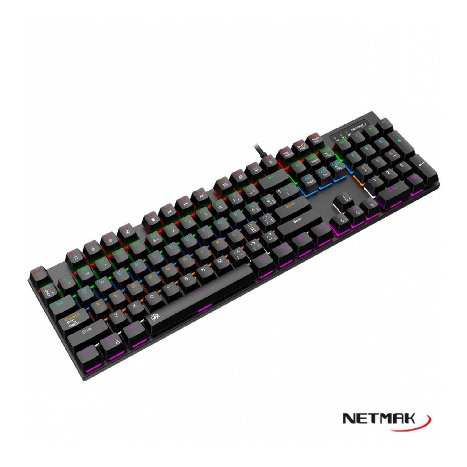 TECLADO MECANICO NETMAK ALLIANCE NEGRO