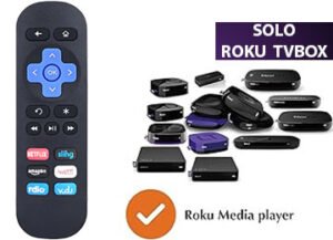 CONTROL REMOTO ROKU 1 2 3 SERIE 3000 XD XS LT HD N1 EXPRES S1 EXPRESS+ ROKU 4 ALTERNATIVO - VER DESCRIPCION