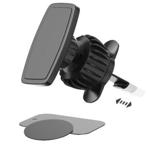 SOPORTE DE CELULAR PARA AUTO MAGNÉCTICO IMÁN REJILLA AUTO K-605 IBEK
