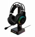 BASE SOPORTE RGB NETMAK PARA AURICULAR GAMER NM-HS430