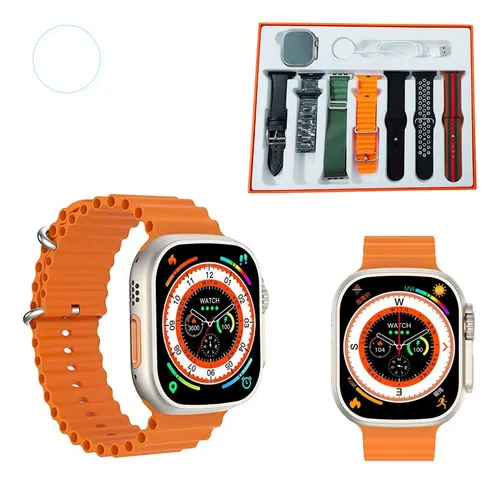 RELOJ SMARTWACH S9 ULTRA2 CON 7 RELOJES INTERCAMBIABLES