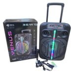 PARLANTE ORYX 12 PULGADAS BT RADIO MICROFONO CONTROL CARRITO