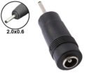ADAPTADOR CARGADOR 5.5X2.5MM A 2.0X0.6MM - NOKIA FINO PARLANTE PORTATIL