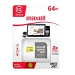 MAXELL TARJETA DE MEMORIA MICROSD 64GB