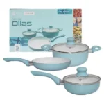 SET OLLAS ORYX 5 PZS ANTIADHERENTE CONSULTAR COLORES