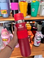 BOTELLA TERMICA STANLEY  MATE LISTO 700ML ROJO