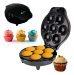 MAQUINA PARA CUPCAKES ANTIADHERENTE MUFFIN 7 ESPACIOS ORYX